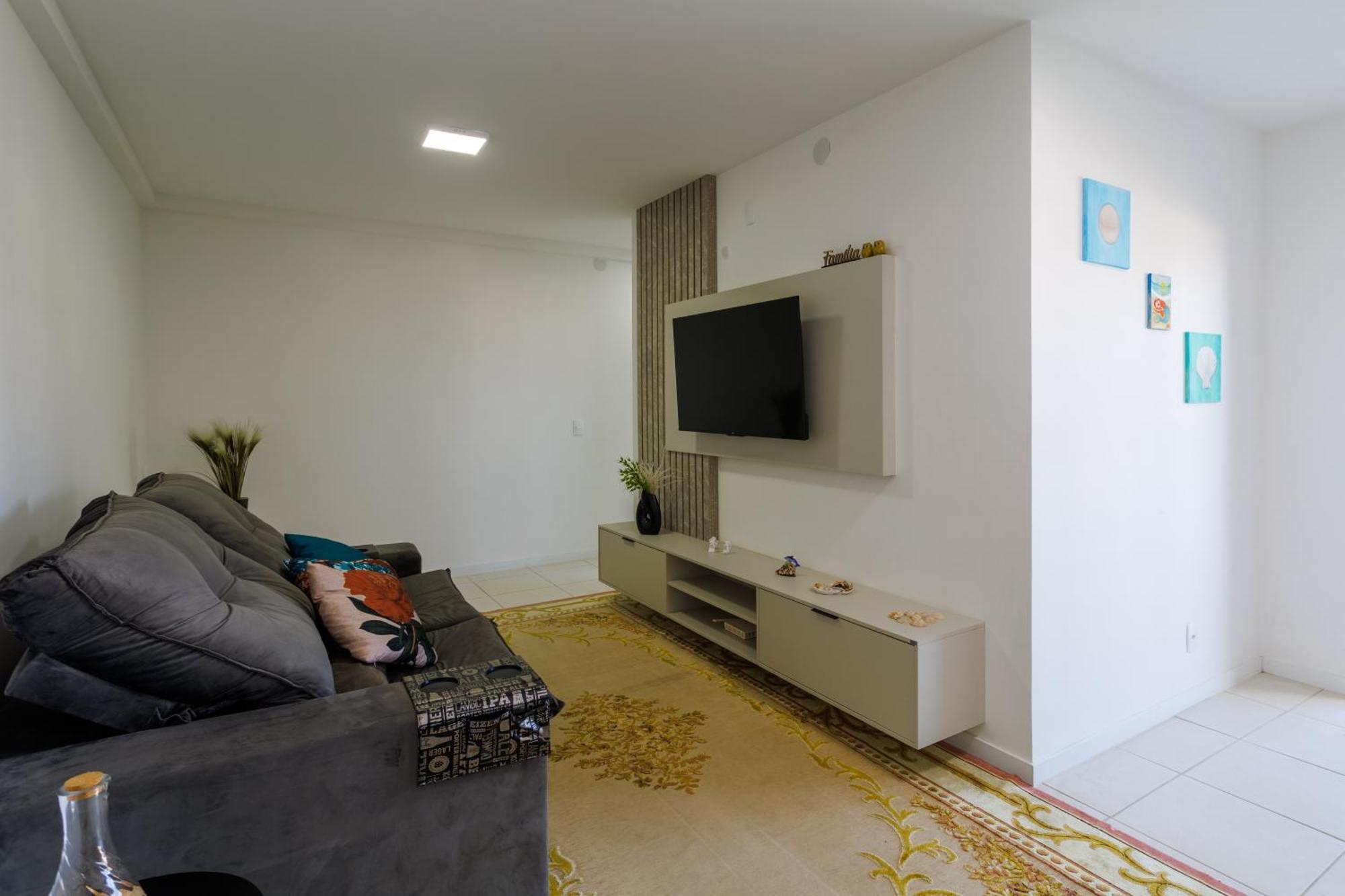 Piçarras Apartamento 150M Da Praia Com Sacada, Wi-Fi Ar Condicionado, Piscina, Portaria 24H, Playground E Vaga De Garagem 아파트 객실 사진